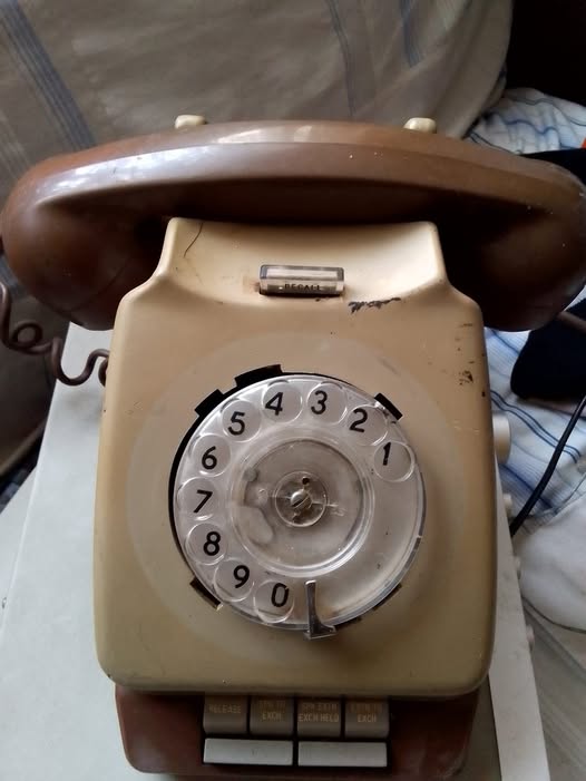 Vintage landline phone