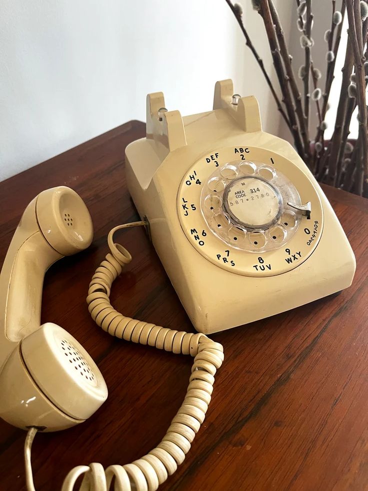 vintage landline phone