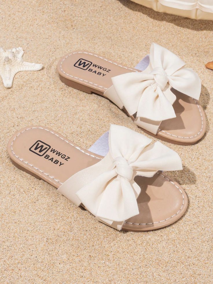 Plain bow slippers thumbnail 2