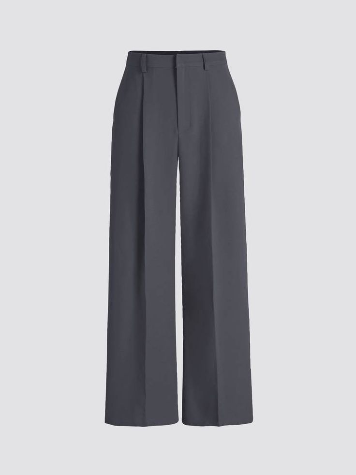 Wide suit pants