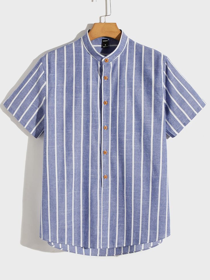 striped short sleeve