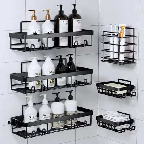 bathroom shelves